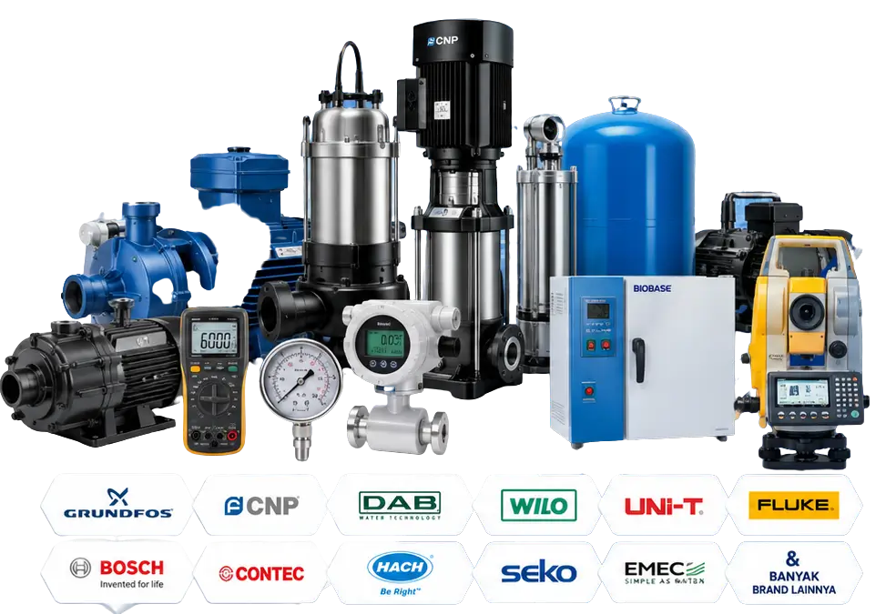 Distributor Pompa Industri & Peralatan Teknik Terlengkap di Indonesia