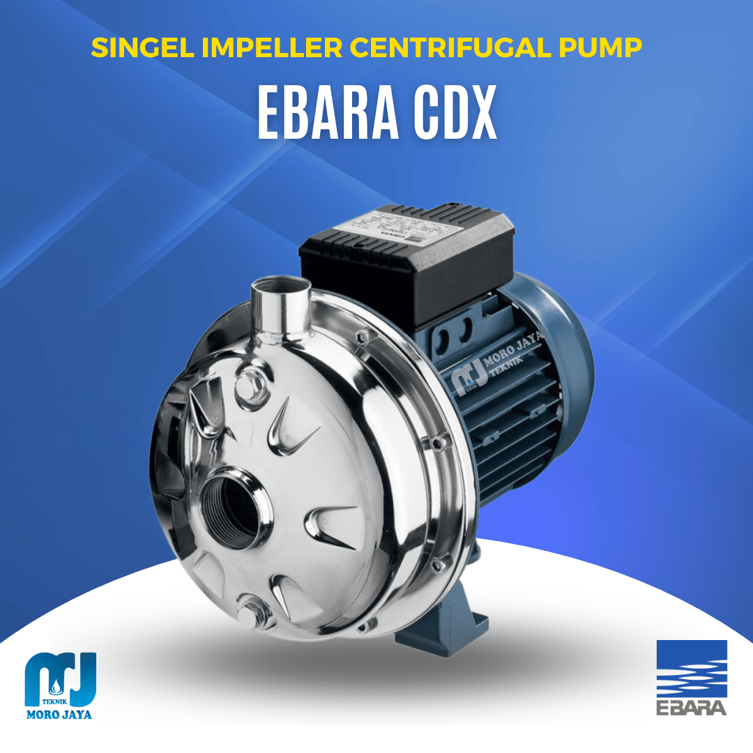 Ebara CDX Ebara CDX - jual pompa industri Jakarta, Moro Jaya Teknik