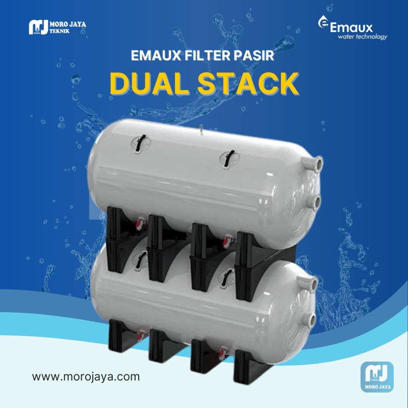 Emaux Filter Pasir Dual Stack Emaux Filter Pasir Dual Stack - jual pompa industri Jakarta, Moro Jaya Teknik