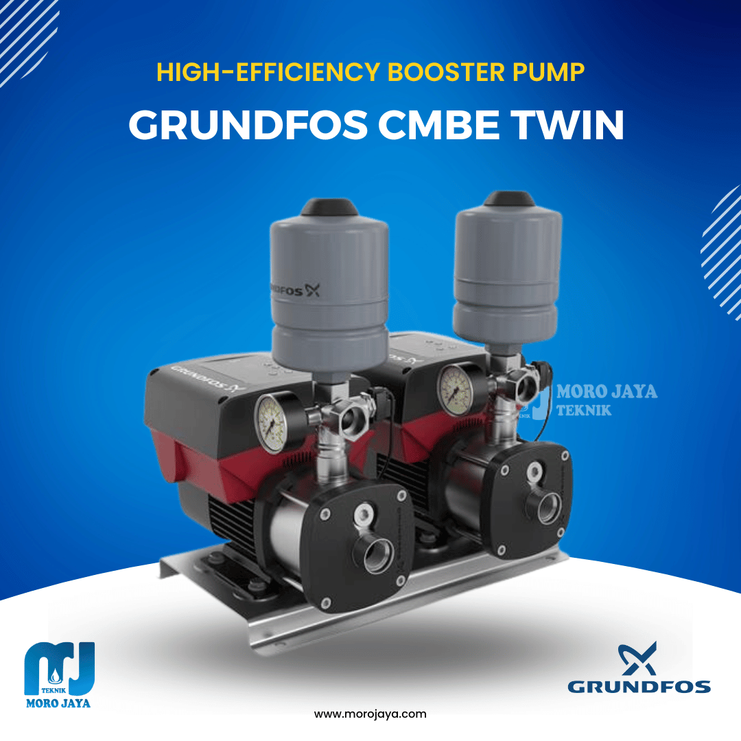 Grundfos CMBE TWIN Grundfos CMBE TWIN - jual pompa industri Jakarta, Moro Jaya Teknik