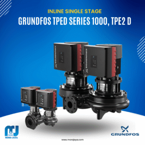 Grundfos TPE2 D - jual pompa industri Jakarta, Moro Jaya Teknik
