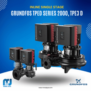Grundfos TPE3 D - jual pompa industri Jakarta, Moro Jaya Teknik