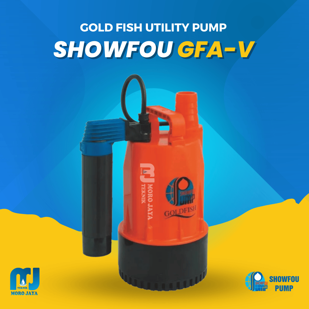Pompa Celup Plastik Otomatis Saklar Vertikal Showfou GFA-V 100–680 W Showfou GFA V - jual pompa industri Jakarta, Moro Jaya Teknik