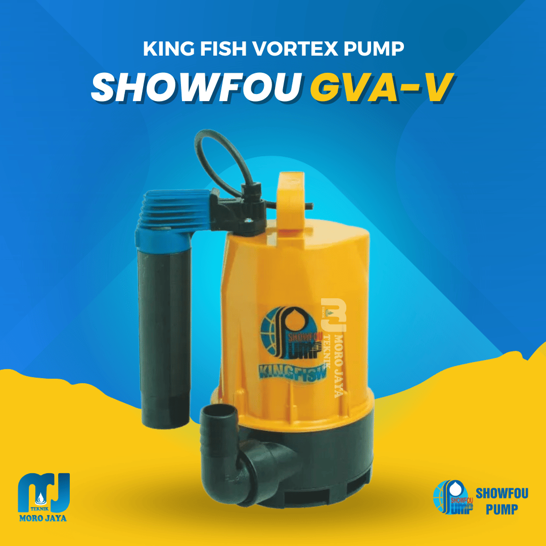 Pompa Celup Vortex Otomatis Saklar Vertikal Showfou GVA-V 200–680 W Showfou GVA V - jual pompa industri Jakarta, Moro Jaya Teknik