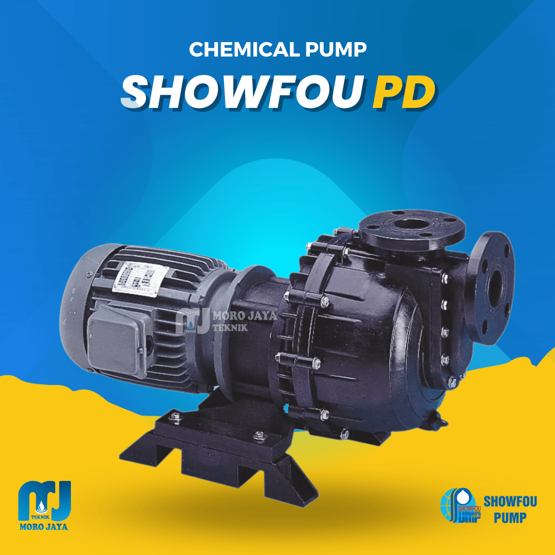 Pompa Kimia Self Priming FRPP Showfou PD 0,75–3,7 kW Showfou PD - jual pompa industri Jakarta, Moro Jaya Teknik