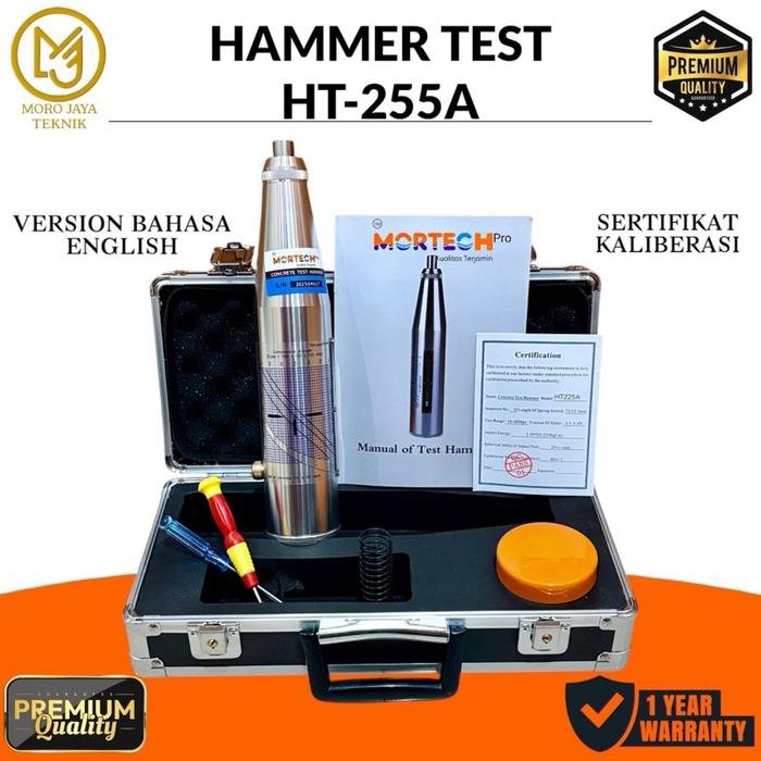Concrete Hammer Test HT-225A Mortech Pro Alat Uji Kuat Tekan Beton Concrete hammer test HT-225A Mortech Pro alat uji kuat tekan beton – foto 2