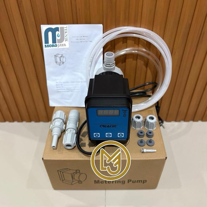 Dosing Pump Createc E0702 2 LPH 7 Bar Pompa Kimia 220V Dosing pump Createc E0702 2 LPH 7 bar pompa kimia 220V – foto 3