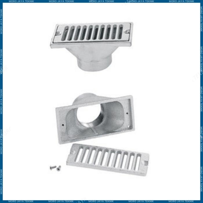 Gutter Inlet Kolam Renang LASWIM WL-AYK01 2 Inch Gutter inlet kolam renang LASWIM WL-AYK01 2 inch – foto 2