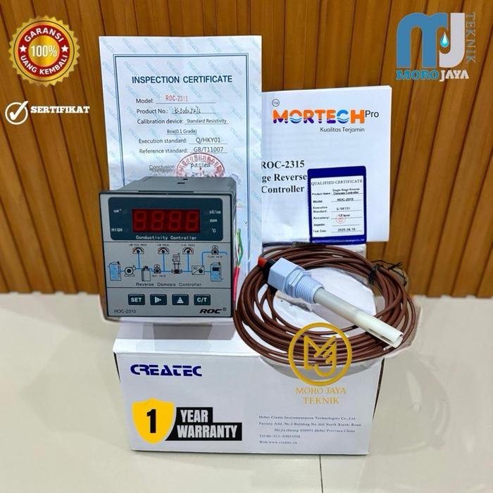 ROC Controller ROC-2315 Conductivity Monitor Mesin RO 6 Input 5 Output ROC controller ROC-2315 conductivity monitor mesin RO 6 input 5 output