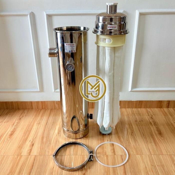 Ultrafiltrasi PVDF 20.000 LPH Mortech Pro Vertikal Stainless 304 Ultrafiltrasi PVDF 20.000 LPH Mortech Pro vertikal stainless 304