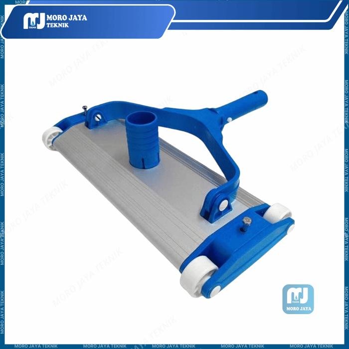 Vacuum Head Kolam Renang 9028BX Deluxe Large 44 cm 4 Roda Vacuum head kolam renang 9028BX aluminium 4 roda