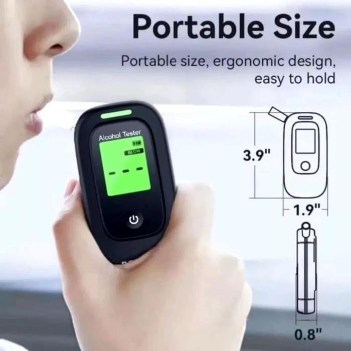 Alcohol Tester Bosean T-Z02 Pengukur Kadar Alkohol Napas Digital Alcohol tester Bosean T-Z02 pengukur kadar alkohol napas digital – foto 7