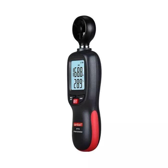 Anemometer Digital Wintact WT82 Pengukur Kecepatan Angin dan Suhu Anemometer digital Wintact WT82 pengukur kecepatan angin dan suhu – foto 5