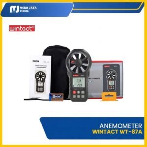 Anemometer digital Wintact WT87A kecepatan angin dan suhu