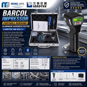 Barcol hardness tester Landtek HM-934-1+ digital kekerasan aluminium
