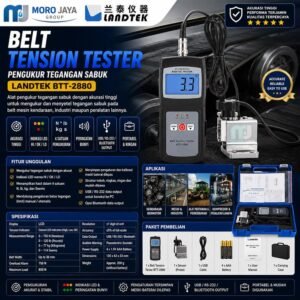 Belt tension tester Landtek BTT-2880 pengukur tegangan sabuk mesin