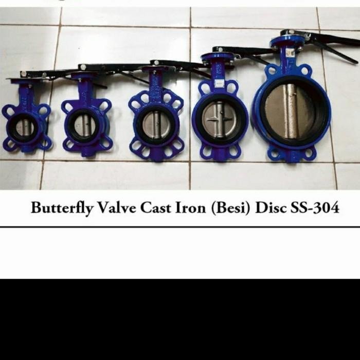 Butterfly Valve Cast Iron 6 Inch DN150 Lever Disc SS304 Seat EPDM Butterfly valve cast iron 6 inch DN150 lever – foto 4