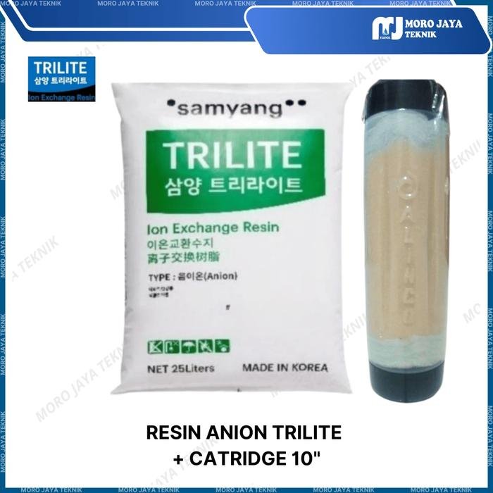 Cartridge Resin Anion Trilite MA-12 10 Inch Demin Cartridge resin anion Trilite MA-12 10 inch demin