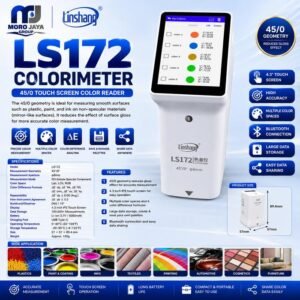 Colorimeter Linshang LS172 layar sentuh aperture 8 mm