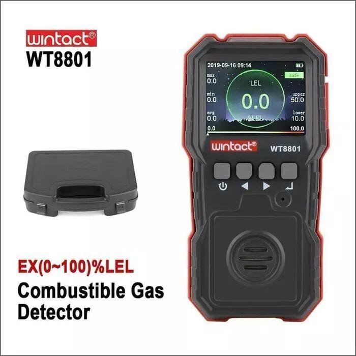 Combustible Gas Monitor Wintact WT8801 Detektor Gas Mudah Terbakar Ex ib Combustible Gas Monitor Wintact WT8801 detektor gas mudah terbakar ex ib – foto 2