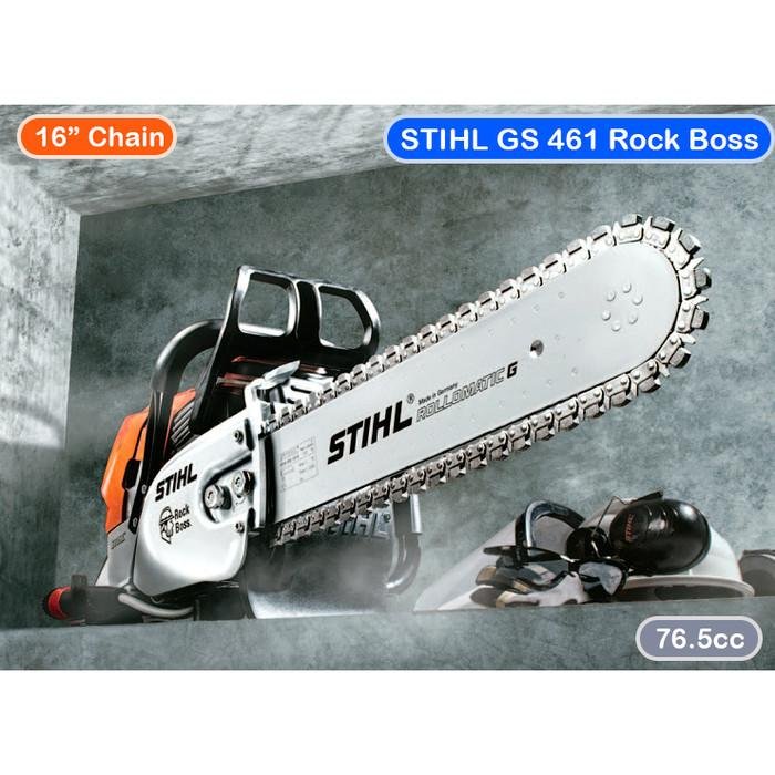 Stihl GS 461 Concrete Cutter Original Mesin Bensin 2 Tak Stihl GS 461 Concrete Cutter original mesin bensin 2 tak – foto 2