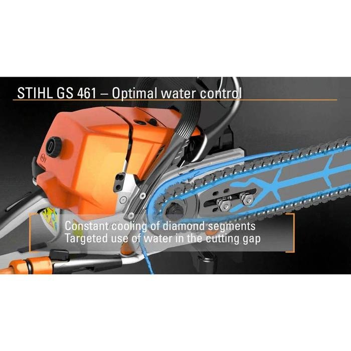 Stihl GS 461 Concrete Cutter Original Mesin Bensin 2 Tak Stihl GS 461 Concrete Cutter original mesin bensin 2 tak – foto 3