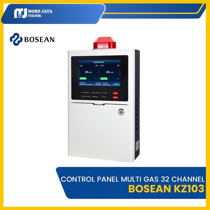 Controller Gas Detector Bosean KZ103 32 Channel Layar Sentuh Multi Gas Controller gas detector Bosean KZ103 32 channel layar sentuh – foto 2