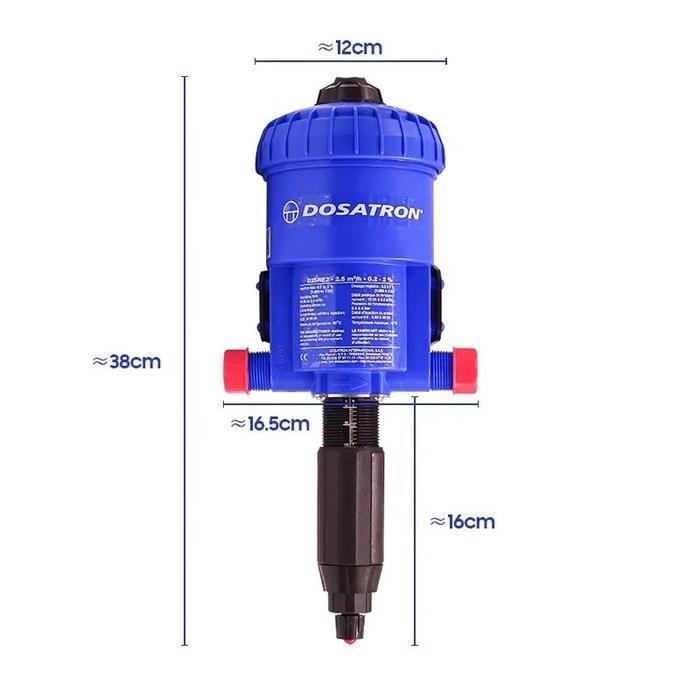 Dosing Pump Dosatron D25RE2VF Pencampur Obat Proporsional 0,2-2 Persen Dosing pump Dosatron D25RE2VF pencampur obat proporsional – foto 8