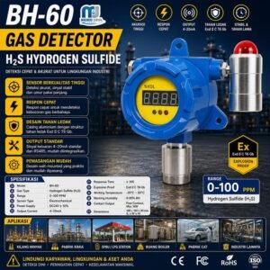 Fixed gas detector Bosean BH-60 H2S Hidrogen Sulfida explosion proof IP66 Fixed gas detector Bosean BH-60 H2S Hidrogen Sulfida explosion proof IP66