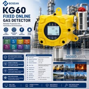 Fixed gas detector Bosean K-G60 CO2 karbon dioksida remote control