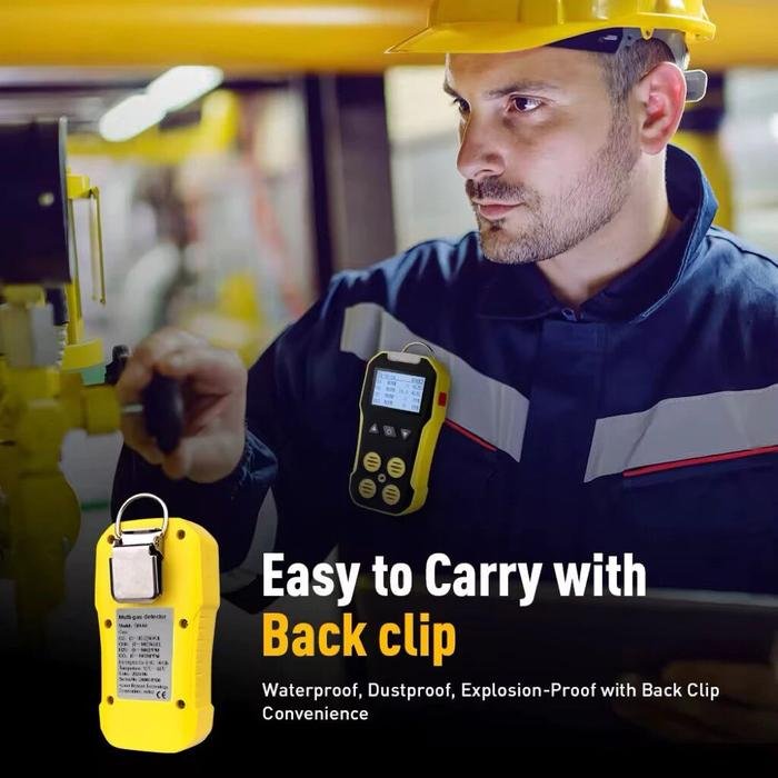 Gas Detector Bosean BH-4A 4 in 1 O2 CO H2S LEL Sensor Plug-in Gas detector Bosean BH-4A 4 in 1 O2 CO H2S LEL sensor plug-in – foto 6