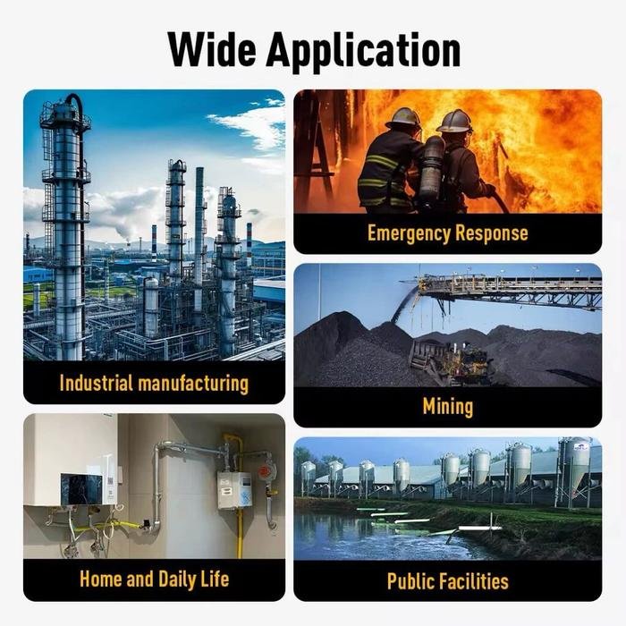 Gas Detector Bosean BH-4A 4 in 1 O2 CO H2S LEL Sensor Plug-in Gas detector Bosean BH-4A 4 in 1 O2 CO H2S LEL sensor plug-in – foto 9
