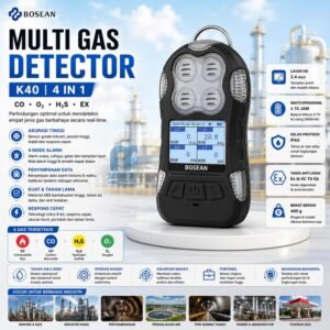 Gas detector Bosean K40 4 in 1 CO O2 H2S EX portable