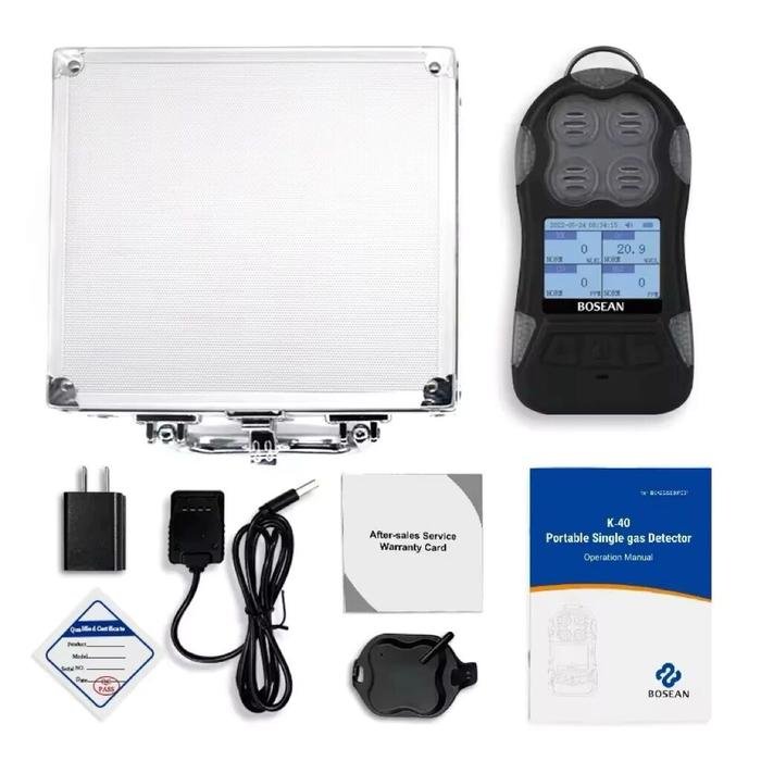 Gas Detector Bosean K40 4 in 1 CO O2 H2S EX Portable IP66 Gas detector Bosean K40 4 in 1 CO O2 H2S EX portable – foto 4