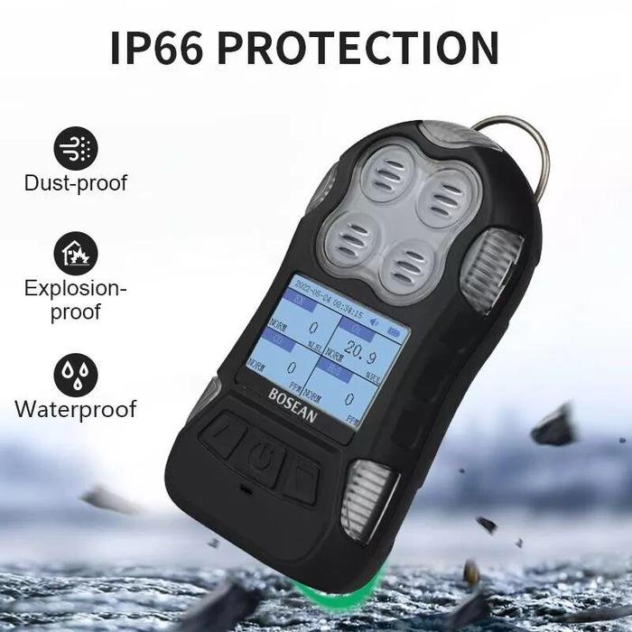 Gas Detector Bosean K40 4 in 1 CO O2 H2S EX Portable IP66 Gas detector Bosean K40 4 in 1 CO O2 H2S EX portable – foto 8
