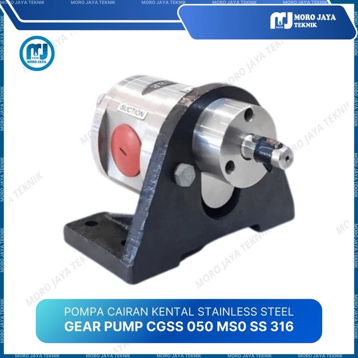 Gear Pump Ropar CGSS 050 MS Stainless Steel SS316 Mechanical Seal 1/2 Inch Gear pump Ropar CGSS 050 MS stainless steel SS316 mechanical seal