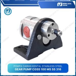 Gear pump Ropar CGSS 100 MS stainless steel SS316 mechanical seal