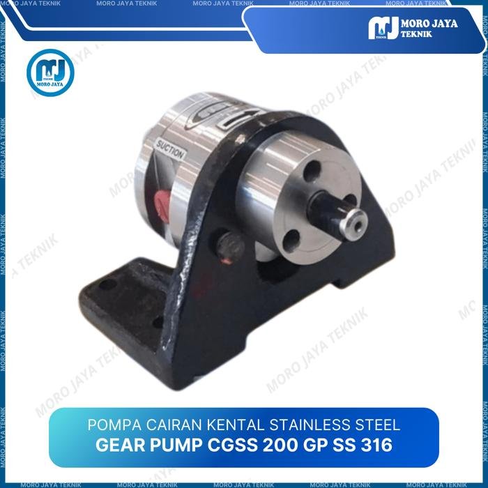Gear Pump Ropar CGSS 200 GP Stainless Steel SS316 Gland Packing 2 Inch Gear pump Ropar CGSS 200 GP stainless steel SS316 gland packing