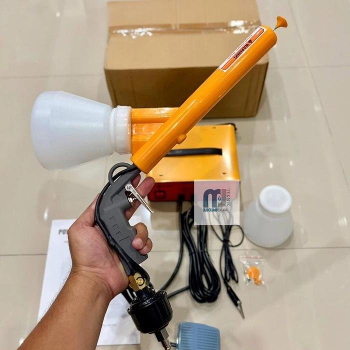 Mesin Powder Coating STEP120 Elektrostatik 220V Stelan kV Mesin powder coating STEP120 elektrostatik 220V – foto 4