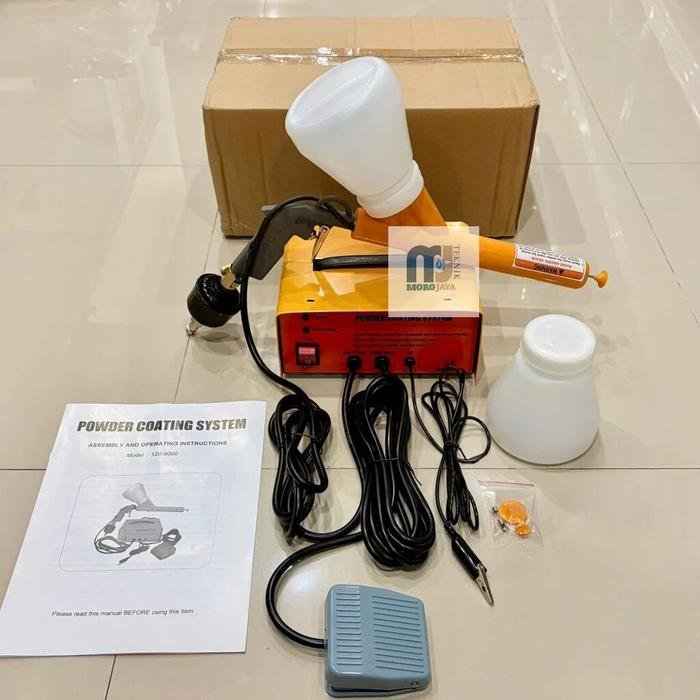 Mesin Powder Coating STEP120 Elektrostatik 220V Stelan kV Mesin powder coating STEP120 elektrostatik 220V – foto 6