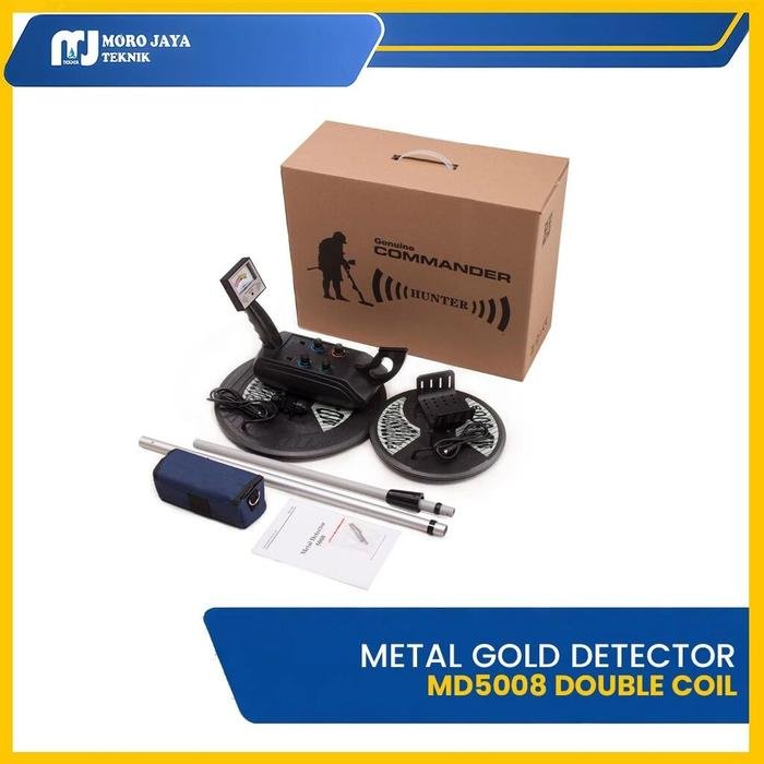 Metal Detector MD5008 Double Coil Pendeteksi Logam Bawah Tanah Metal detector MD5008 double coil pendeteksi logam bawah tanah – foto 2