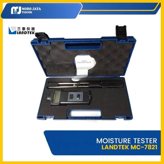 Moisture Meter Biji-bijian Landtek MC-7821 Padi Beras Gandum Jagung Moisture meter biji-bijian Landtek MC-7821 padi beras gandum jagung