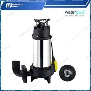 Pompa air limbah Waterplus SS-M-1500A-G 1,5 kW outlet 2 inci
