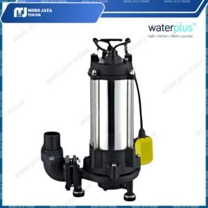 Pompa air limbah Waterplus SS-M-1800A-G2 1,8 kW outlet 2 inci