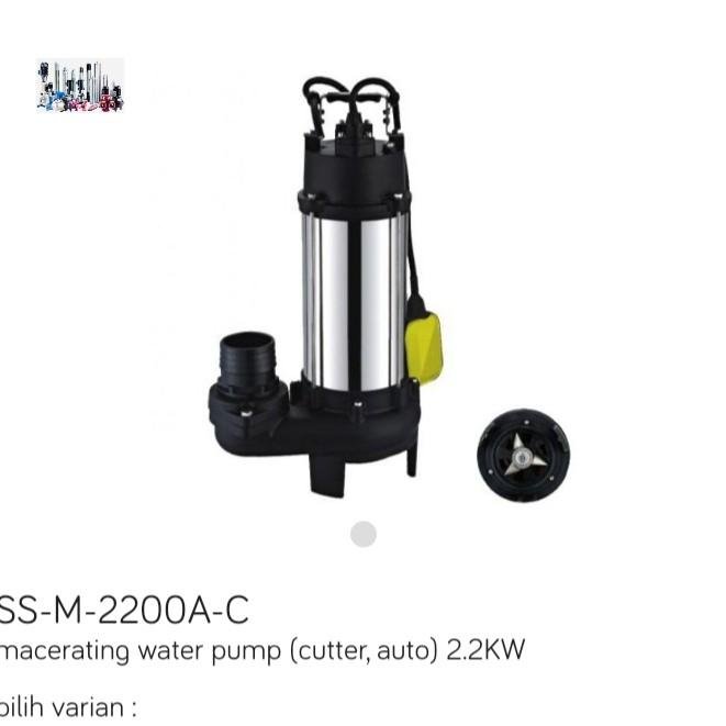 Pompa Air Limbah Waterplus SS-M-2200A-C 2,2 kW Outlet 3 inci Pompa air limbah Waterplus SS-M-2200A-C 2,2 kW outlet 3 inci – foto 4