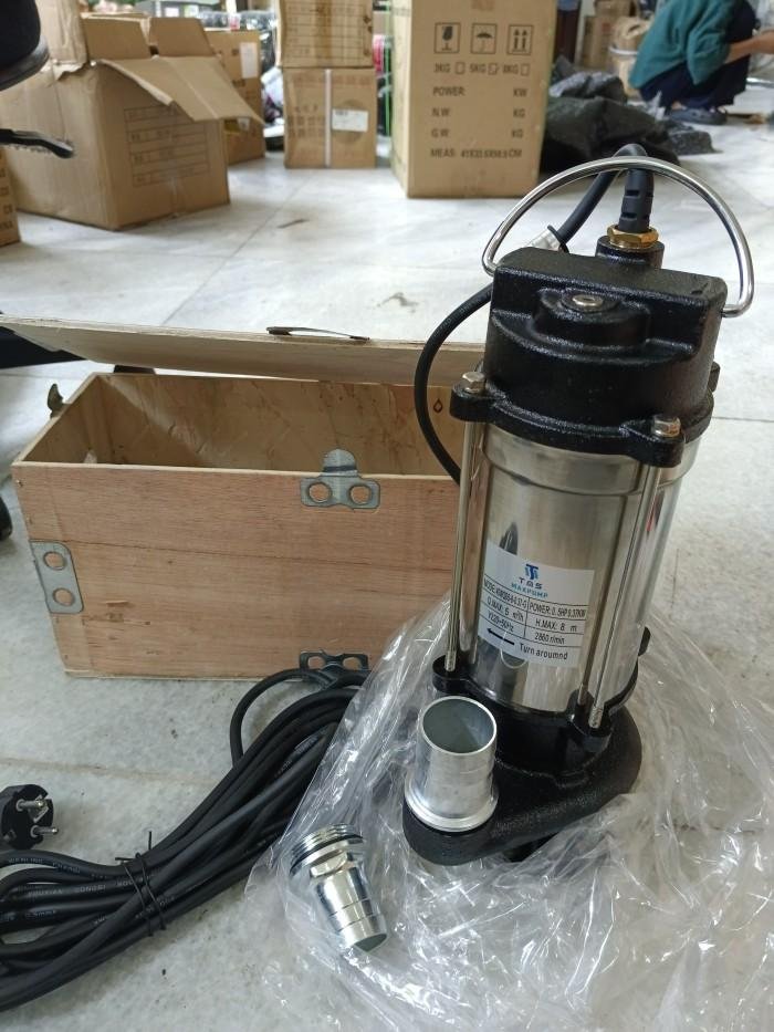 Pompa Celup Air Kotor 40WQD5-7-0.37 0,5 HP 1,5 Inch 220V Pompa Celup Air Kotor 40WQD5-7-0.37 0,5 HP 1,5 Inch 220V – foto 2