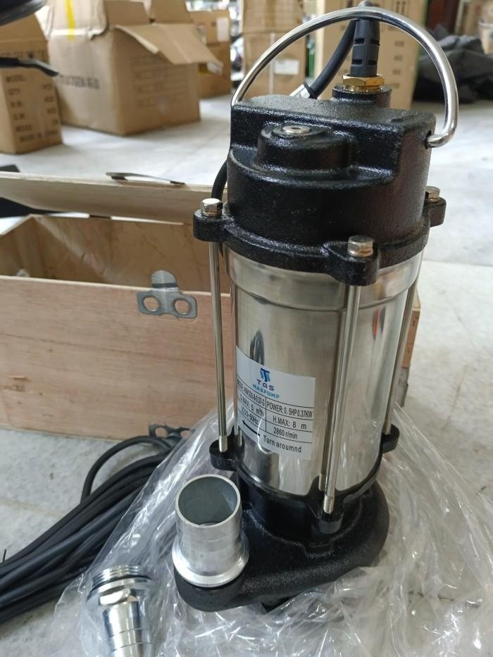 Pompa Celup Air Kotor 40WQD5-7-0.37 0,5 HP 1,5 Inch 220V Pompa Celup Air Kotor 40WQD5-7-0.37 0,5 HP 1,5 Inch 220V – foto 3