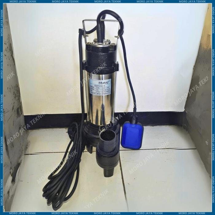 Pompa Celup Air Kotor Drakos WQDY 25-10 2 HP 1 Fase Outlet 2,5 Inci Pompa celup air kotor Drakos WQDY 25-10 2 HP satu fase outlet 2,5 inci – foto 2