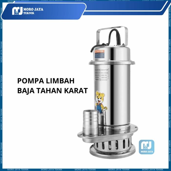 Pompa Celup Air Kotor WQD8-10-750WS Stainless 304 750 Watt Outlet 2 Inci Pompa celup air kotor WQD8-10-750WS stainless 304 750 watt outlet 2 inci