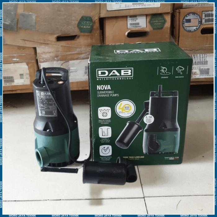 Pompa Celup DAB Nova 300 MA Otomatis 220 Watt Debit 13 m3/Jam Pompa celup DAB Nova 300 MA otomatis 220 watt – foto 2